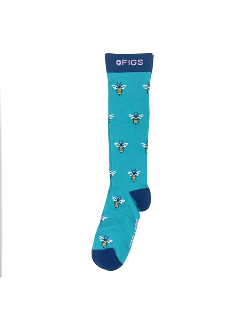 1 Pair FIGS Compression Socks Size Large